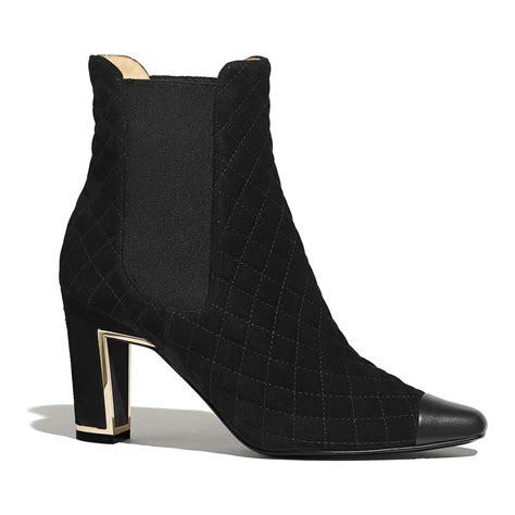 chanel suede calfskin ankle boots|chanel mademoiselle shoes.